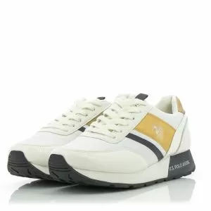 Women`s Sneakers U.S. POLO-NOBIW002W/BNY3 -WHITE