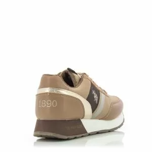 Women`s Sneakers U.S. POLO-NOBIW002W/BNY4 -BEIGE