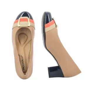 Heels PICCADILLY-110157 AMENDOA/NAVY/MARFIM