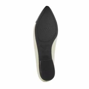Балерини  PICCADILLY - 279025-2 OFF WHITE/PRETO