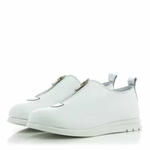 Women`s Daily VENEZIA-446-45630 LEATHER WHITE
