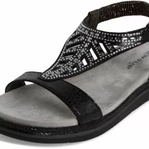 Дамски Равни Сандали   TAMARIS - 1-28247-42-001 BLACK