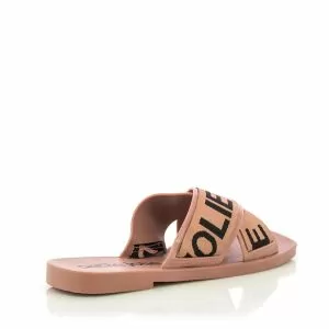 Дамски Равни Чехли  PETITE JOLIE - PJ6437 ROSE/BLACK