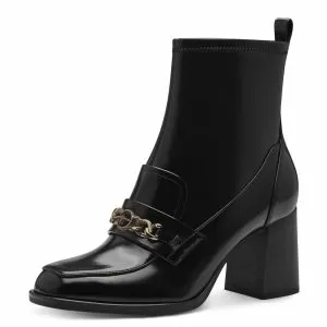 Дамски Боти На Ток TAMARIS-1-25320-43-001  BLACK