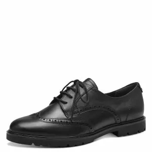 Women`s Daily TAMARIS-1-23200-41-003  BLACK LEATHER