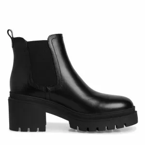 Дамски Боти На Ток TAMARIS - 1-25459-41-003  BLACK LEATHER