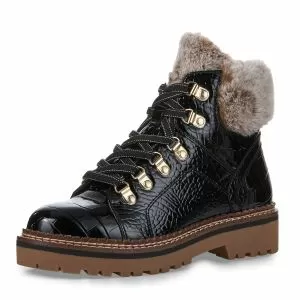Дамски Кубинки TAMARIS - 1-26264-43-028  BLACK CROCO