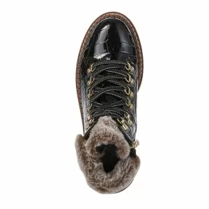 Дамски Кубинки TAMARIS - 1-26264-43-028  BLACK CROCO