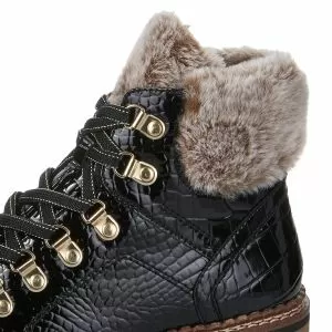 Дамски Кубинки TAMARIS - 1-26264-43-028  BLACK CROCO