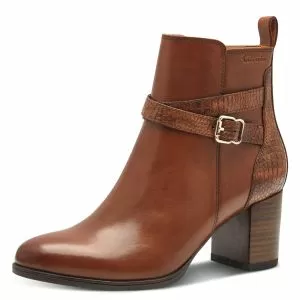 Дамски Боти На Ток TAMARIS-1-25378-43-305  COGNAC