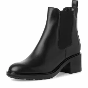 Дамски Боти На Ток TAMARIS-1-25016-43-001  BLACK