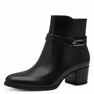 Дамски Боти На Ток TAMARIS-1-25375-43-001  BLACK