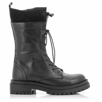 Дамски Кубинки CARLO FABIANI-252-37803 BLACK