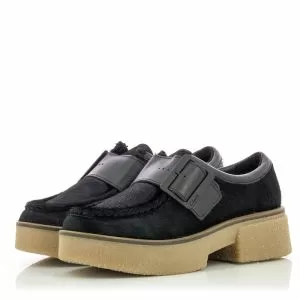 Дамски Ежедневни CLARKS - 26178678 LINOSO MONK BLACK