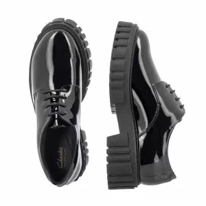 Дамски Ежедневни CLARKS - 26178685 PAGE WALK BLACK