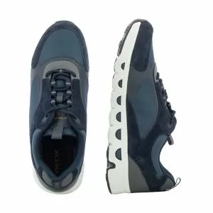 Мъжки Сникърс GEOX - U46HRA U SPHERICA DK AVIO/NAVY
