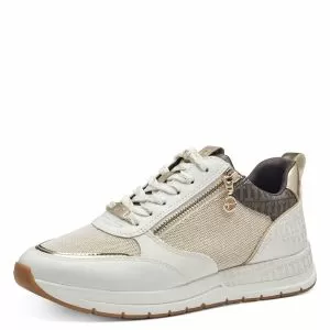 Woman`s Sneakers TAMARIS-1-23732-41-4A0 IVORY COMB