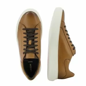 Мъжки Сникърс GEOX - U455WD U DEIVEN LIGHT BROWN
