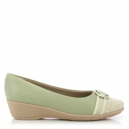 Women`s Platform Shoes PICCADILLY-143227 IVONE DOCE/OFF WHITE
