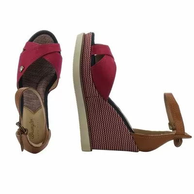 Дамски сандали на платформа WRANGLER - 181641-redss18