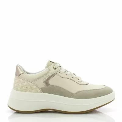 Womwn`s Sneakers GEOX-D46WTD D SPHERICA ECUB-3 PAPYRUS