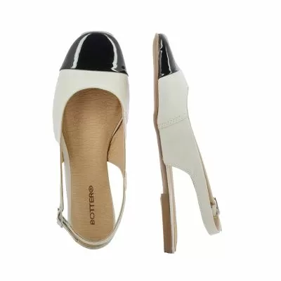 Дамски Ежедневни BOTTERO - 363702 OFF WHITE/PRETO