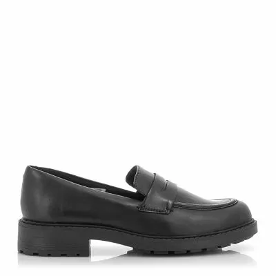 Дамски Лоуфър CLARKS-26174786 ORINOCO2 PENNY BLACK LEATHER