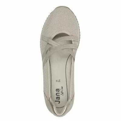 Дамски Ежедневни Jana Softline - Jana Softline BEIGE/GOLD