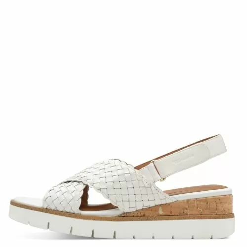Women`s Sandals On Platform TAMARIS-1-28251-44-100 WHITE