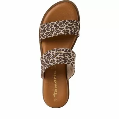 Дамски Равни Чехли TAMARIS-1-27112-44-360 LEOPARD
