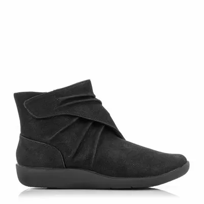 Дамски равни боти CLARKS - 26137566-black202