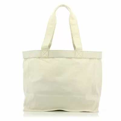 Ежедневни Чанти HUGO - 50536267 BECKY TOTE-CANVAS OPEN WHITE