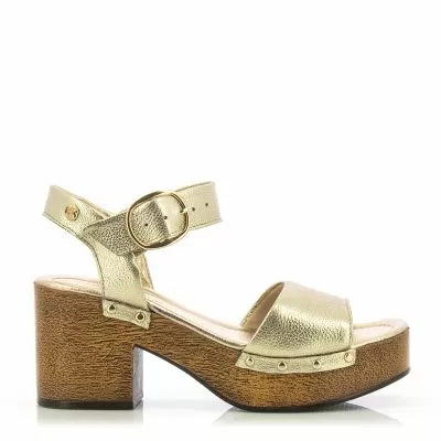 Дамски Сандали На Ток BOTTERO-359101 DOURADO