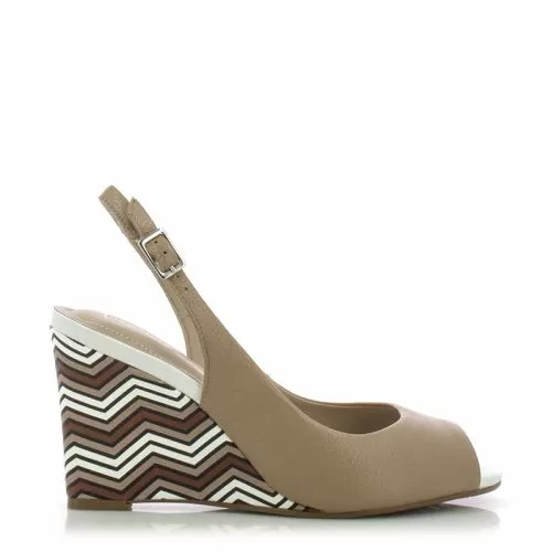 Дамски Сандали На Платформа DONNA ITALIANA - 5554-203-237 TALLIN TAUPE