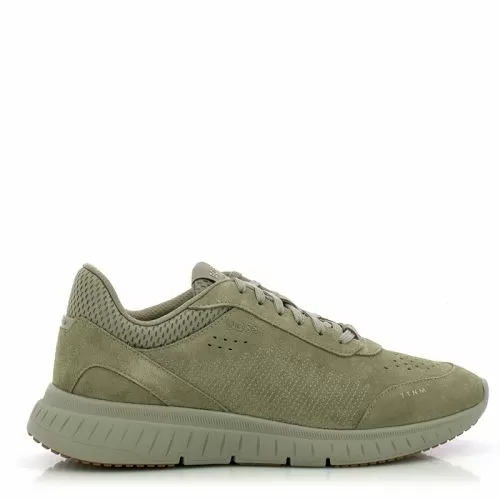 Мъжки Сникърс BOSS - 50542109 C TTNM RUNN SD MEDIUM GREY