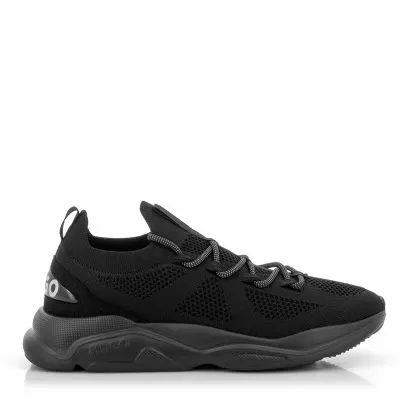 Мъжки Сникърс HUGO - 50541684 LEON RUNN KN BLACK