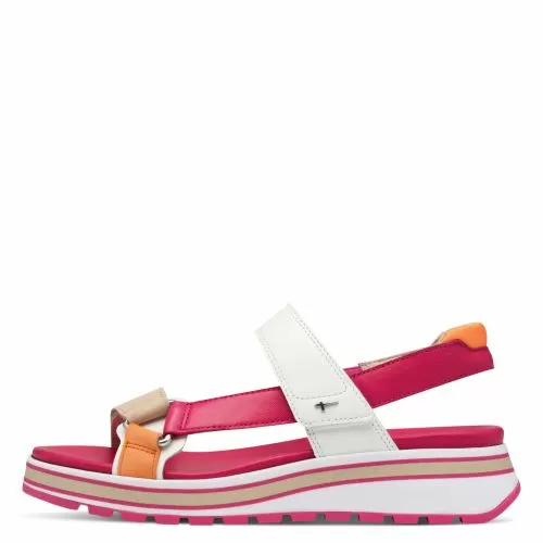 Women`s Sandals On Platform TAMARIS-1-28267-44-595 FUXIA COMB