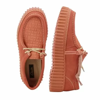 Дамски Ежедневни CLARKS-26181187 TORHILL BEE CORAL SUEDE