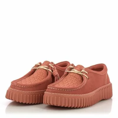 Дамски Ежедневни CLARKS-26181187 TORHILL BEE CORAL SUEDE