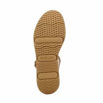 Дамски Сандали На Платформа GEOX-D55HBA D GARDENIA CAMEL/PAPYRUS