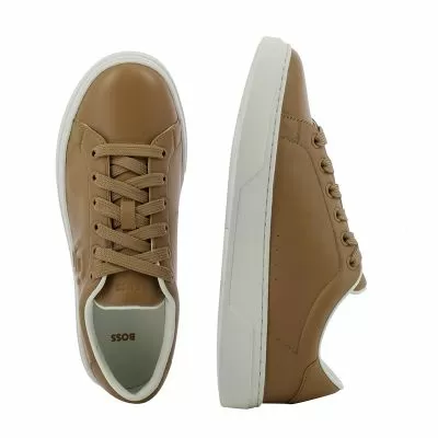 Дамски Сникърс BOSS - 50541649 KIERAN TENN HFLTBB MEDIUM BEIGE