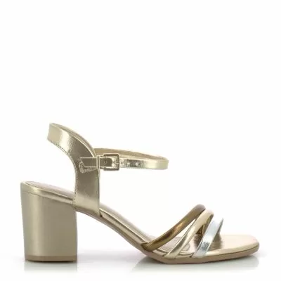 Дамски Сандали На Ток RAMARIM - 2431205 SILVER/GOLD/BRONZE