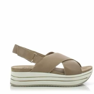 Дамски Сандали На Платформа IMAC-758360 SKAY CAMEL/BEIGE