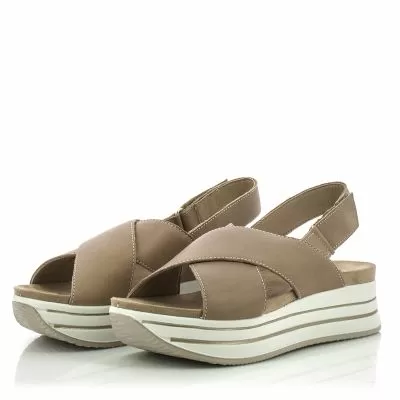 Дамски Сандали На Платформа IMAC-758360 SKAY CAMEL/BEIGE