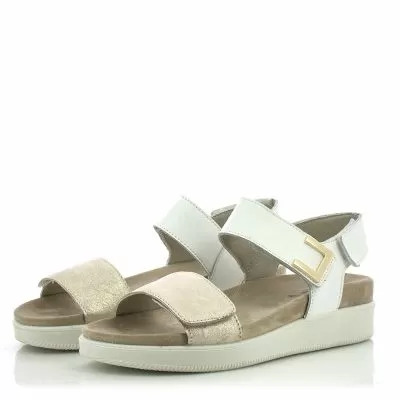 Дамски Сандали На Платформа IMAC-758050 DAISY PLATINUM/WHITE