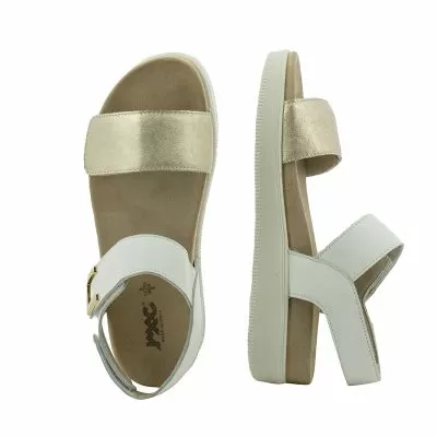 Дамски Сандали На Платформа IMAC-758050 DAISY PLATINUM/WHITE