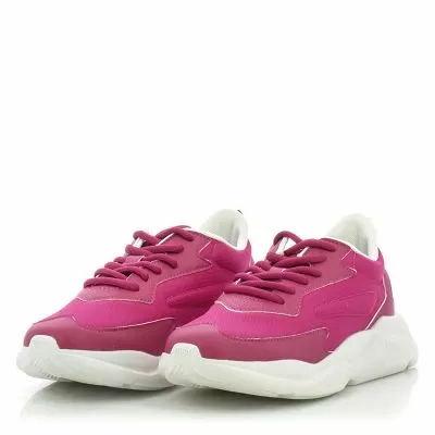 Дамски Сникърс HUGO - 50536660 LEON RUNN CVPUW N BRIGHT PINK