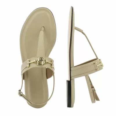 Дамски Равни Сандали  BOSS - 50542316 EMBERLYN THNG10 VCHB MEDIUM BEIGE