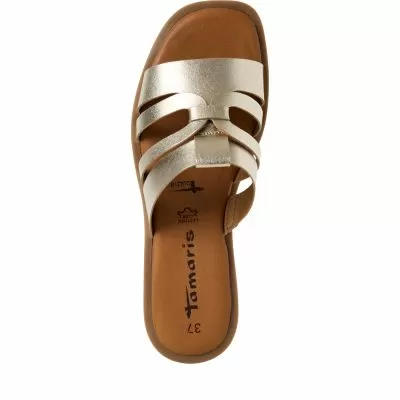 Дамски Равни Чехли TAMARIS-1-27103-42-933 LIGHT GOLD
