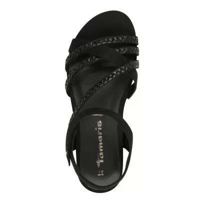 Дамски Равни Сандали  TAMARIS - 1-28152-44-001 BLACK